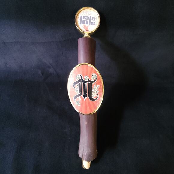 MANZANITA Brewing Company Prospect Pale Ale Wooden Beer Tap Bar Handle Santee CA - Picture 1 of 6